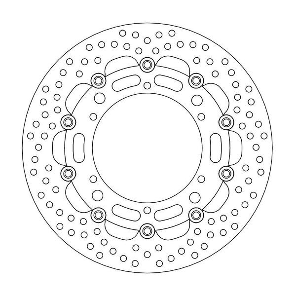 Disque de frein Avant Moto-Master Halo pour YZF R6 (99-02) - 112136