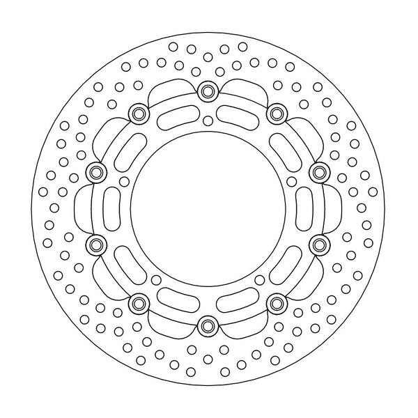 Disque de frein Avant Moto-Master Halo pour YZF R6 (03-04) - 112137