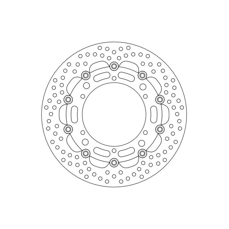 Disque de frein Avant Moto-Master Halo pour TDM 900 (02-12) - 112136