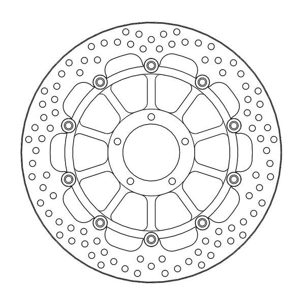 Disque de frein Avant Moto-Master Halo pour Ducati 1198 S (2009) - 113167