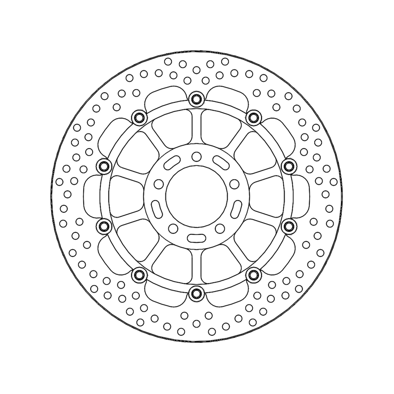 Disque de frein Avant Moto-Master Halo pour Scrambler 800 (15-23) - 112299