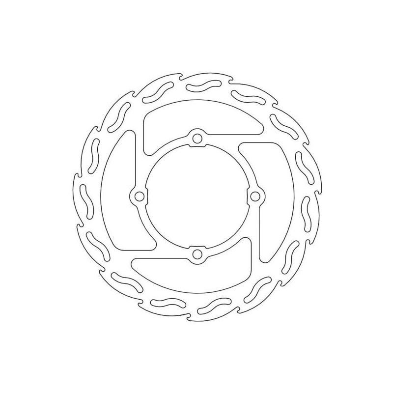 Disque de Frein Avant Moto-Master Flame Series pour Kawasaki KX-F 250 (15-24) - 110639