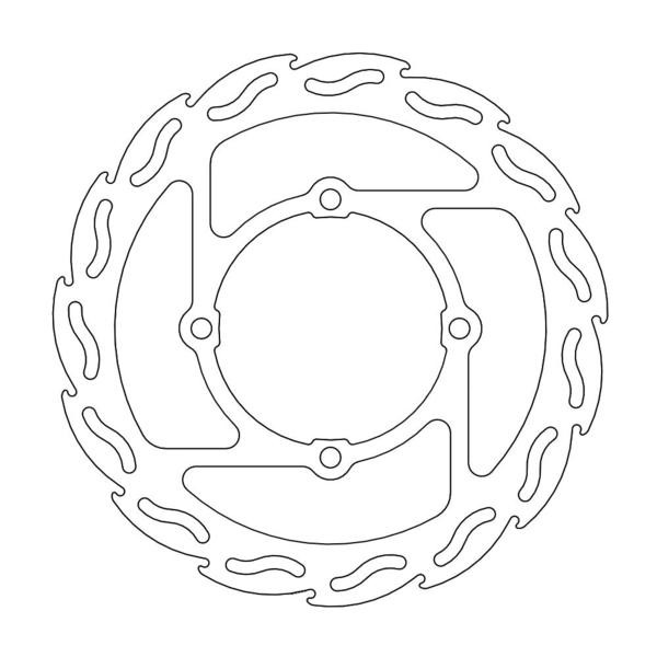 Disque de Frein Avant Moto-Master Flame Series pour Kawasaki KLX 450 R (07-14) - 110288