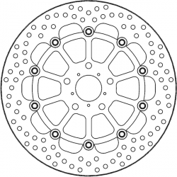 Disque de frein Avant Moto-Master Halo pour Honda CB 500 X (19-21) - 112323