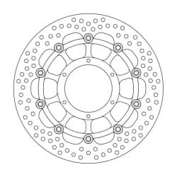 Disque de frein Avant Moto-Master Halo pour CBF 600 N et S (08-11) - 113106