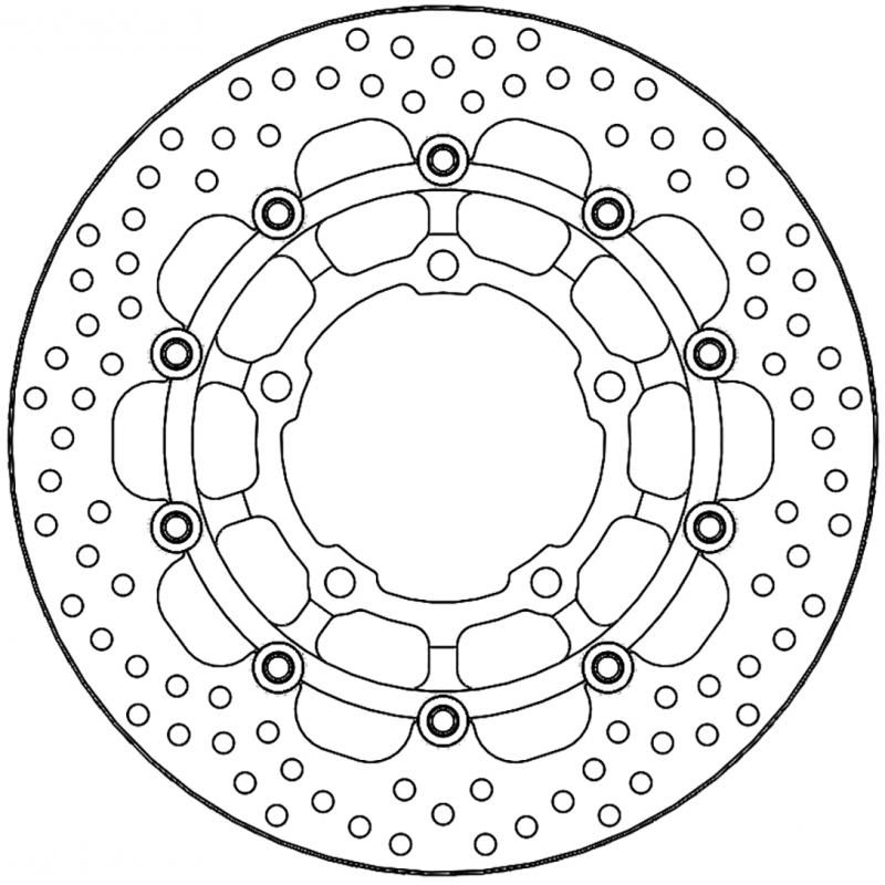 Disque de frein Avant Moto-Master Halo pour Honda CB 650 R (19-23) - 113208