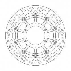 Disque de frein Avant Moto-Master Halo pour Honda CBF 1000 (06-10) - 113106
