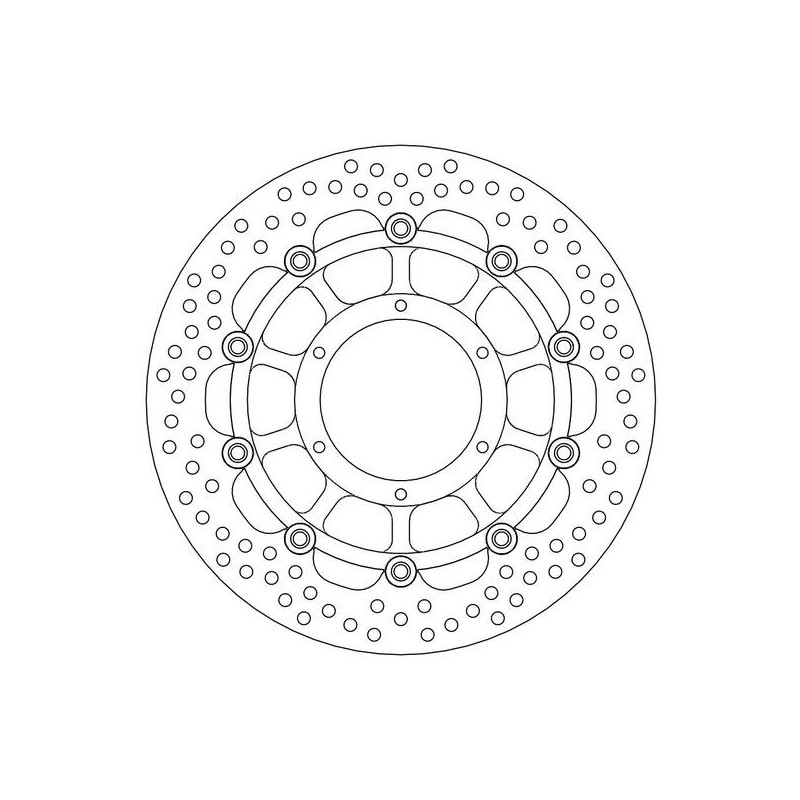 Disque de frein Avant Moto-Master Halo pour Honda CBF 1000 (06-10) - 113106