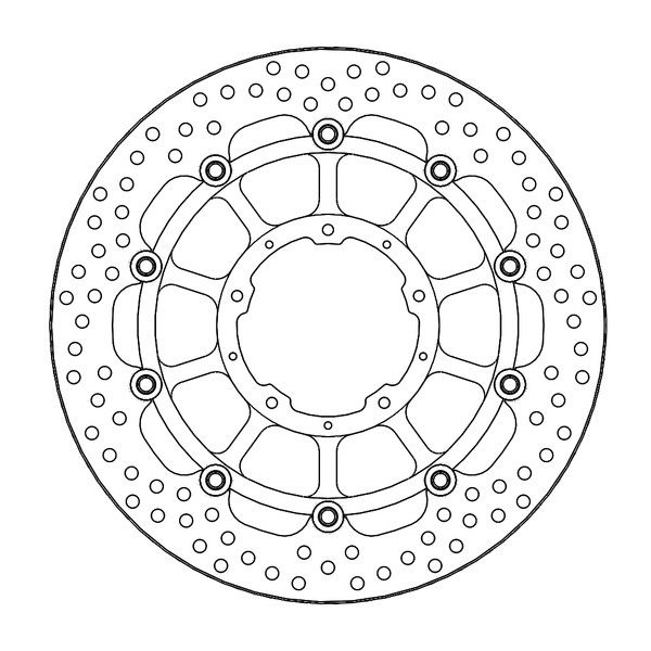 Disque de frein Avant Moto-Master Halo pour CBR 1000 RR Fireblade (17-19)