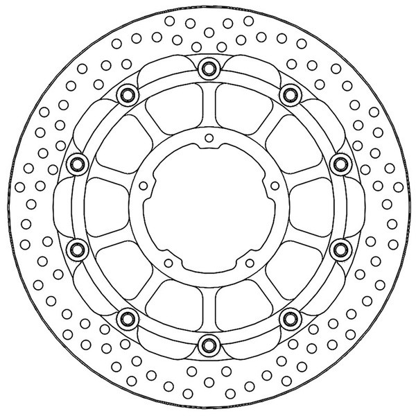 Disque de frein Avant Moto-Master Halo pour CBR 1000 RR-R (20-22) - 113229
