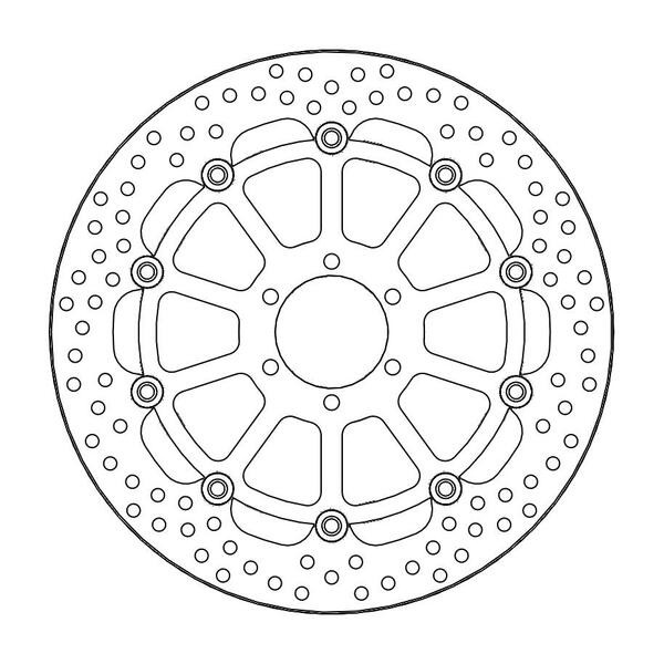 Disque de frein Avant Moto-Master Halo pour 1000 Africa Twin (16-20) - 113184
