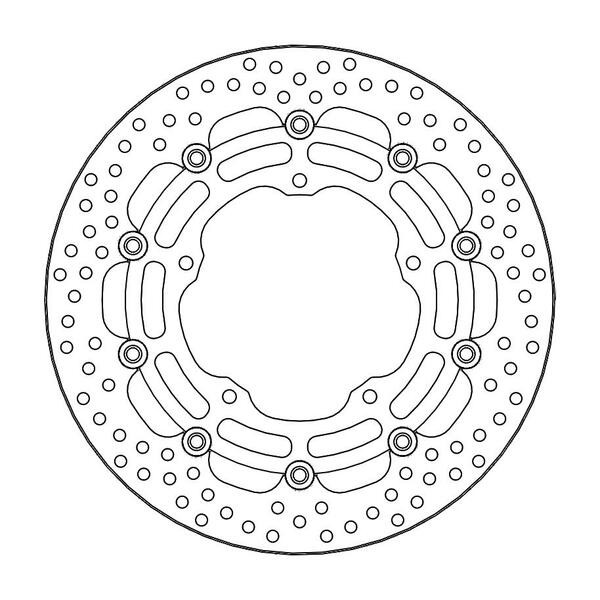 Disque de frein Avant Moto-Master Halo pour Yamaha YZF R1 (15-24) - 112246