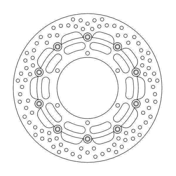 Disque de frein Avant Moto-Master Halo pour Yamaha FJR 1300 (03-20) - 112139