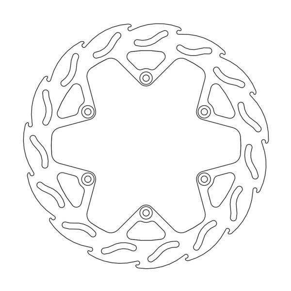 Disque de Frein Avant Moto-Master Flame Series pour Yamaha 125 YZ (98-00) - 110389