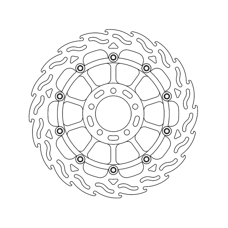 Disque de Frein Avant Droit Moto-Master Flame Racing pour XDiavel 1260 (16-24) - 113154