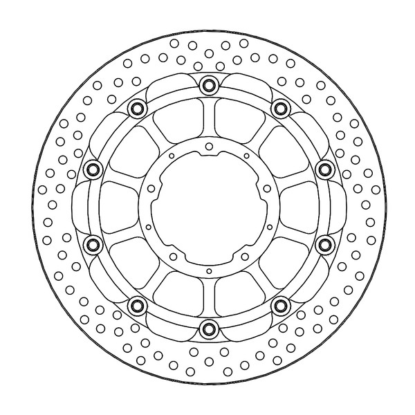 Disque de frein Avant Moto-Master Halo Racing pour CBR 1000 RR-R (20-22) - 113232