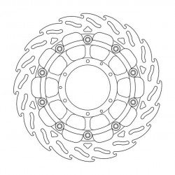 Disque de Frein Avant Droit Moto-Master Flame Racing pour CBR 600 RR (09-17)