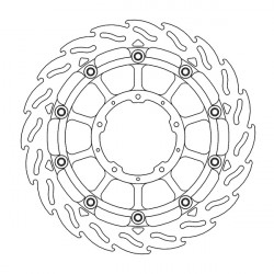 Disque de Frein Avant Droit Moto-Master Flame Racing pour CBR 1000 RR Fireblade (17-19) - 113198