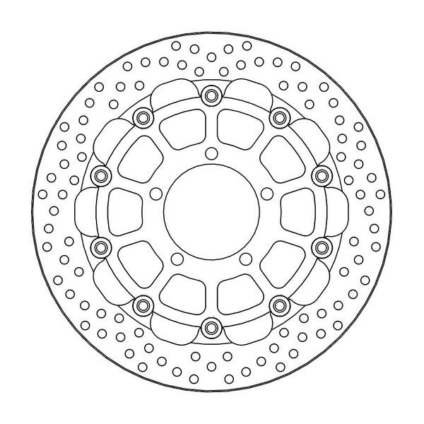 Disque de frein Avant Moto-Master Halo Racing pour Versys 1000 (12-14) - 112202