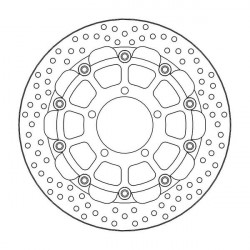 Disque de frein Avant Moto-Master Halo Racing pour Z 1000 SX (11-19) - 112202