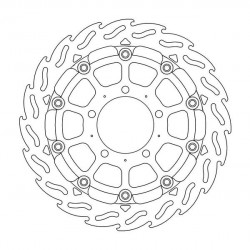 Disque de Frein Avant Gauche Moto-Master Flame Racing pour ZX-6R Ninja 600 (07-12) - 112090