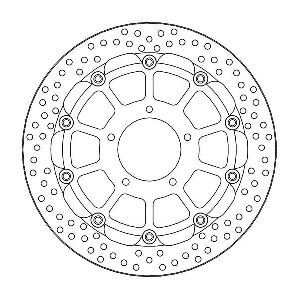 Disque de frein Avant Moto-Master Halo Racing pour ZZR 1400 (06-20) - 112203