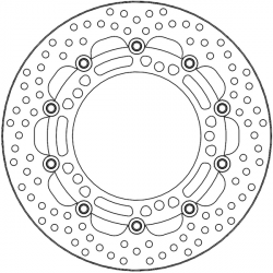 Disque de frein Avant Moto-Master Halo Racing pour Z 650 (17-24) - 112284