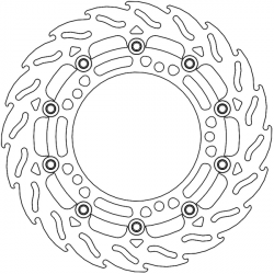 Disque de Frein Avant Droit Moto-Master Flame Racing pour Z 650 (17-24) - 112283