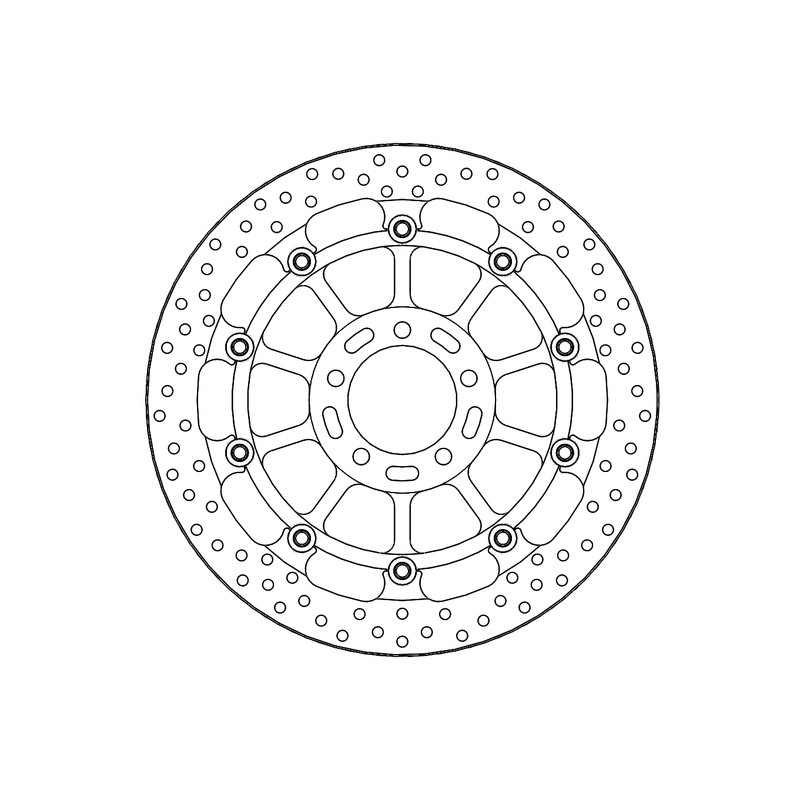 Disque de frein Avant Moto-Master Halo Racing pour 890 Duke (21-24) - 112332