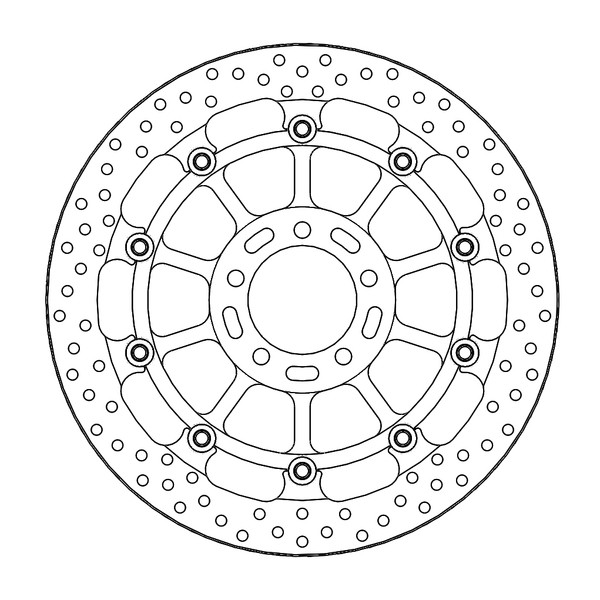 Disque de frein Avant Moto-Master Halo Racing pour 890 Duke (21-24) - 112332