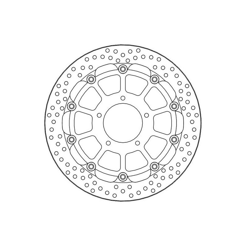 Disque de frein Avant Moto-Master Halo Racing pour Brutale 800 (13-19) - 112218