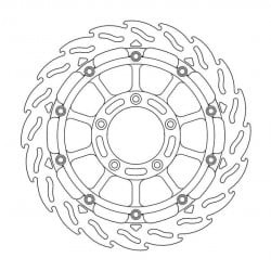 Disque de Frein Avant Droit Moto-Master Flame Racing pour Brutale 910 R (06-08) - 113073