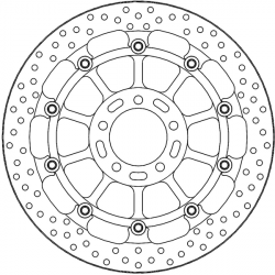 Disque de frein Avant Moto-Master Halo Racing pour F4 1000 RR (12-19) - 113159