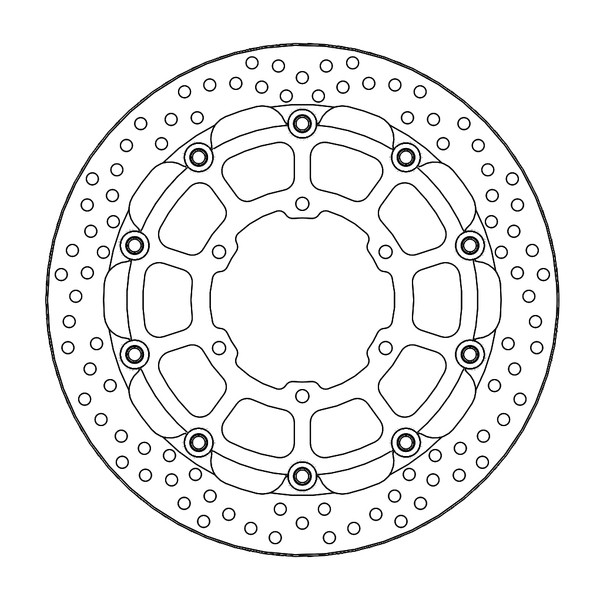 Disque de frein Avant Moto-Master Halo Racing pour GSX-R 1000 (17-22) - 112290