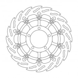 Disque de Frein Avant Gauche Moto-Master Flame Racing pour Daytona 675 (06-12) - 113074