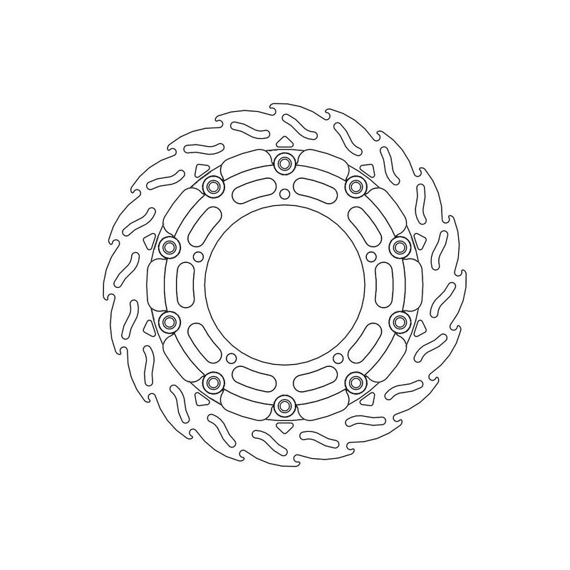 Disque de Frein Avant Droit Moto-Master Flame Racing pour Tracer 900 GT (18-20) - 112189