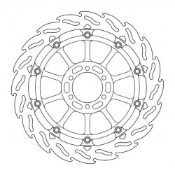 Disque de Frein Avant Droit Moto-Master Flame Racing pour XJR 1200 (94-98)