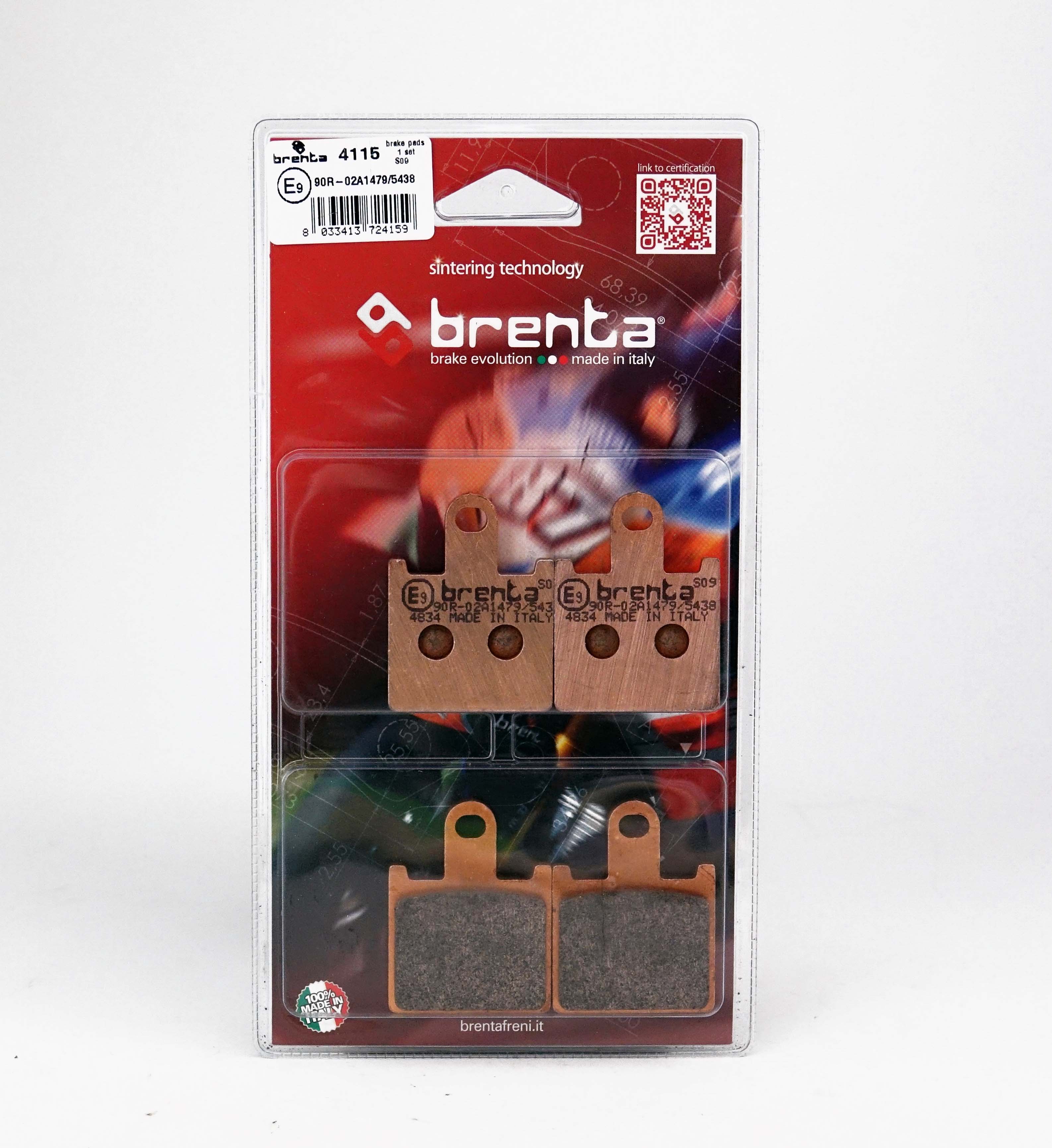 Plaquette de frein Avant Brenta FT4115 - Syntérisé Route