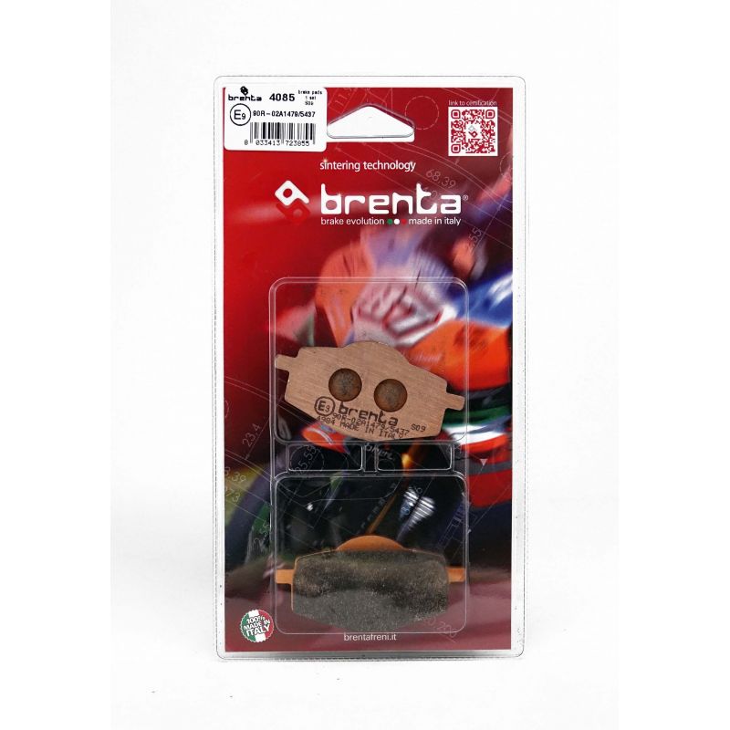 Plaquette de frein Brenta Avant FT4085 - Syntérisé Route Plaquette de frein Brenta Avant FT4085 - Syntérisé Route