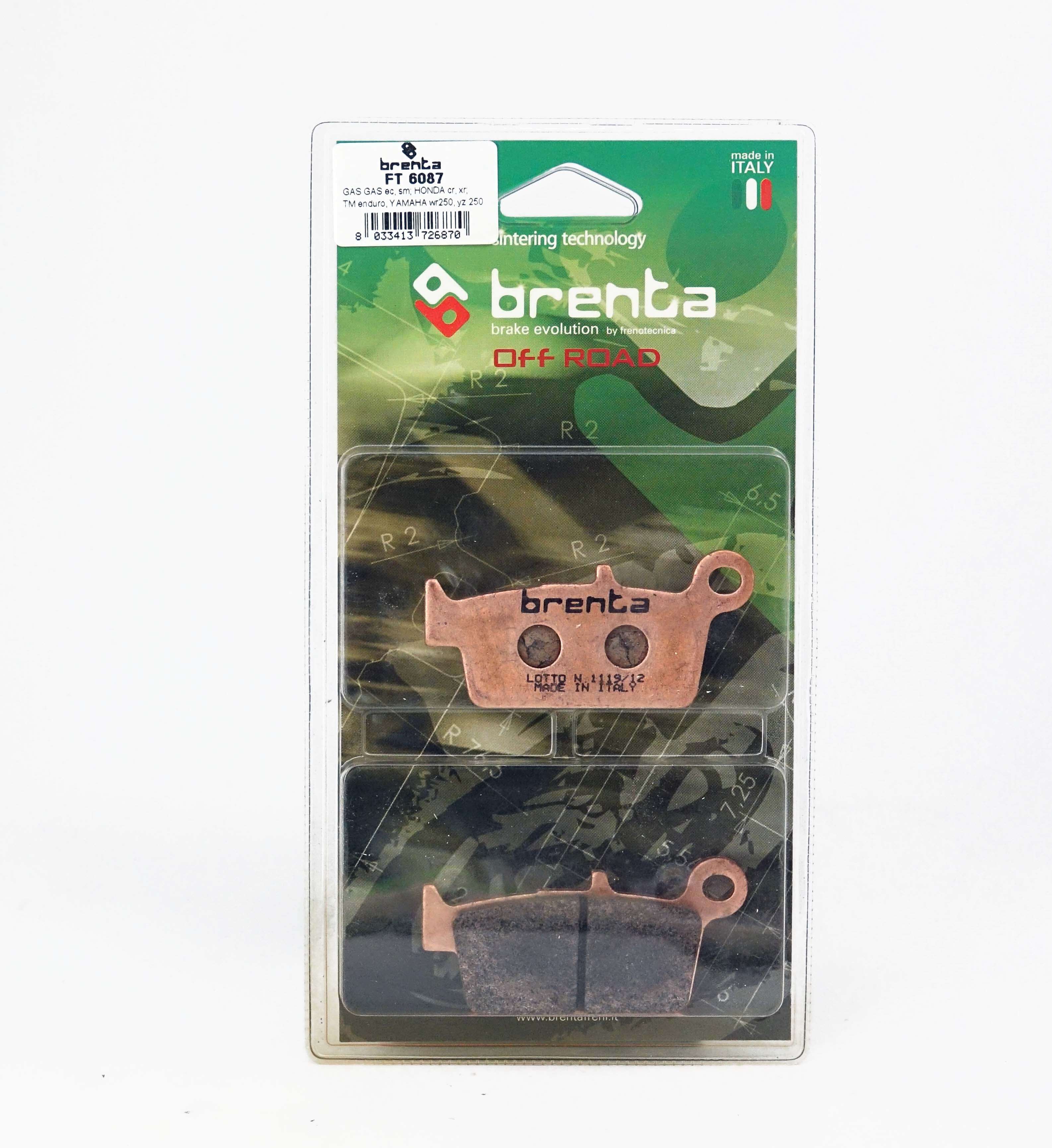 Plaquette de frein Arrière Brenta FT6087