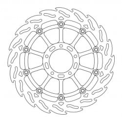 Disque de frein Avant Droit Moto-Master Flame pour Monster 1100 Evo (11-13) - 113131