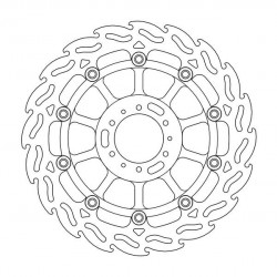 Disque de frein Avant Droit Moto-Master Flame pour CBR 600 F (99-00) - 113030
