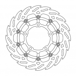Disque de frein Avant Gauche Moto-Master Flame pour CBR 650 R (19-22) - 113206