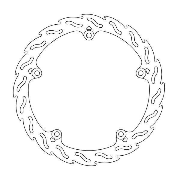 Disque de frein Avant Moto-Master Flame pour NC 750 S (14-20) - 110531