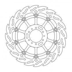 Disque de frein Avant Gauche Moto-Master Flame pour VFR 800 F (02-13) - 113169