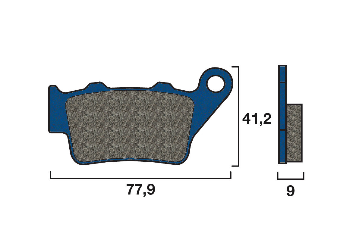 Plaquette de Frein Brembo Arrière 07BB02TT