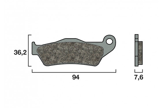 Plaquette de frein Avant Brembo 07BB04 SX