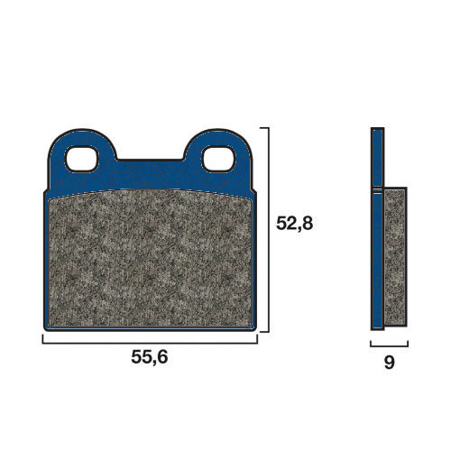 Plaquette de frein Avant Brembo 07GR60.07 - Organique Route