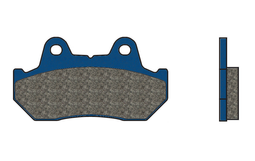 Plaquette de frein Arrière Brembo 07HO1010