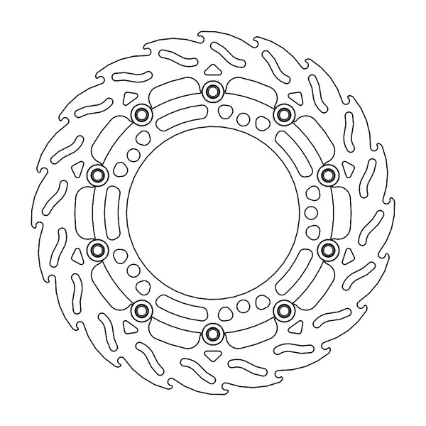 Disque de frein Avant Droit Moto-Master Flame pour Z 650 (17-24) - 112280